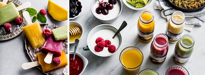 Smoothie värilliset