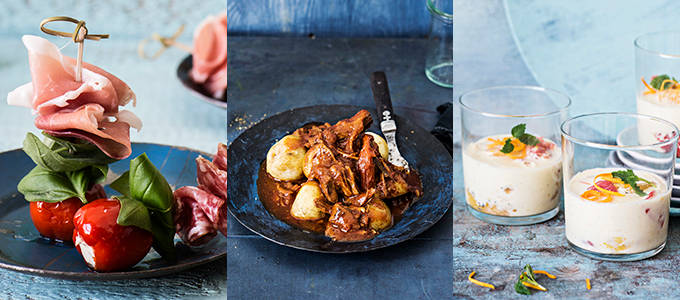 italialainen lihamenu