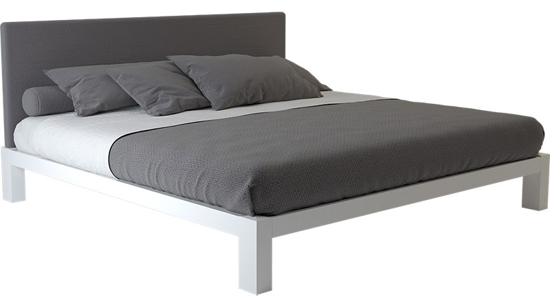 White Alaskan King Bed - 800x445%