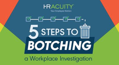 Infographic: 5 Way to Botching an Investigation