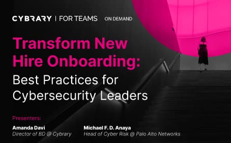 Cybrary Onboarding Webinar 1 Card