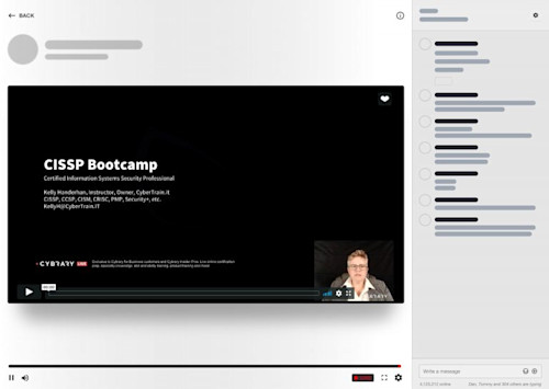 Learn live-online, unlimited LIVE training w/ direct access to the instructor