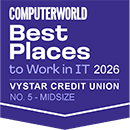 Award logo for Computerworld Best Places to Work in IT 2026