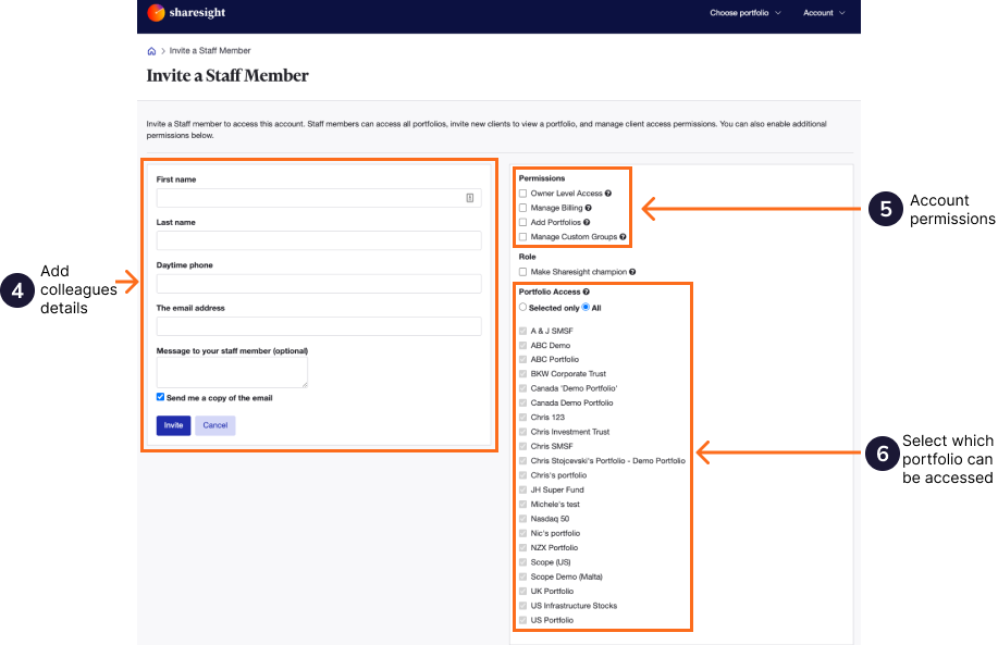 add manage colleague - 2