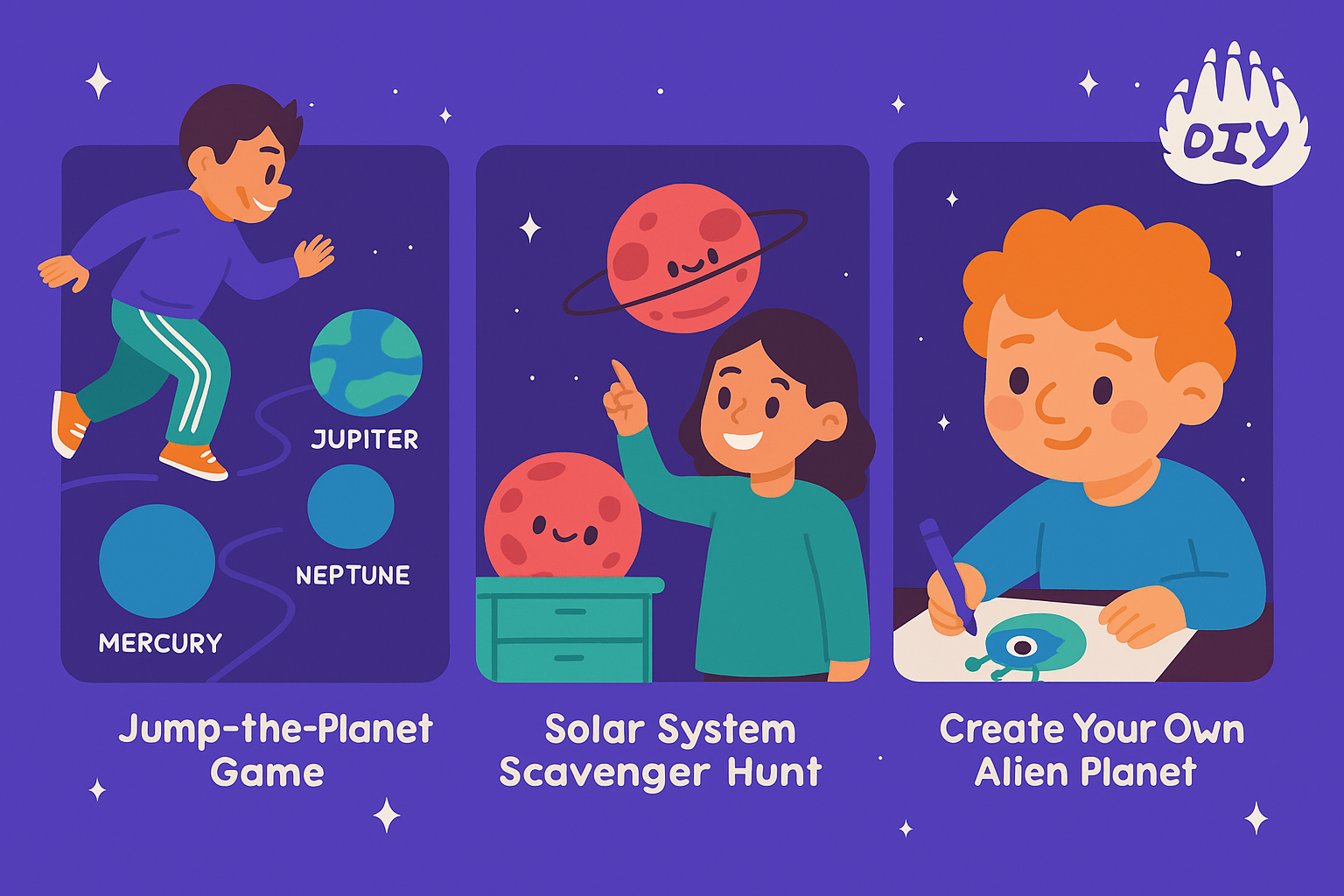 Solar System Games & Interactive Play
