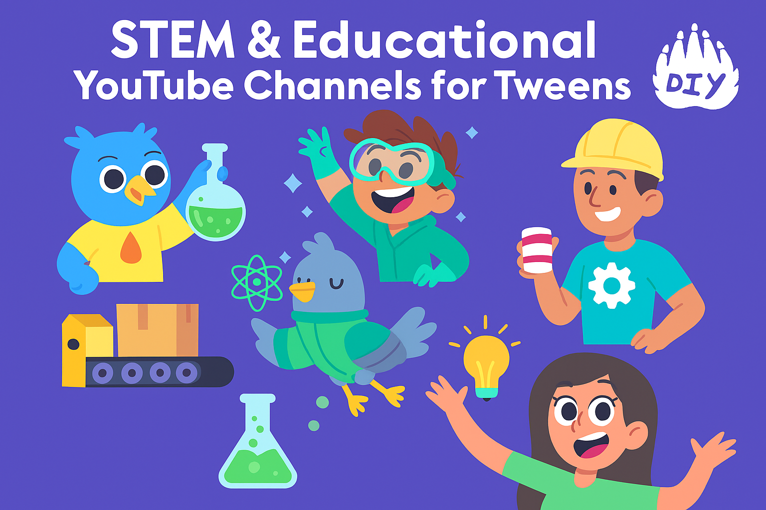 STEM & Educational YouTube Channels for Tweens