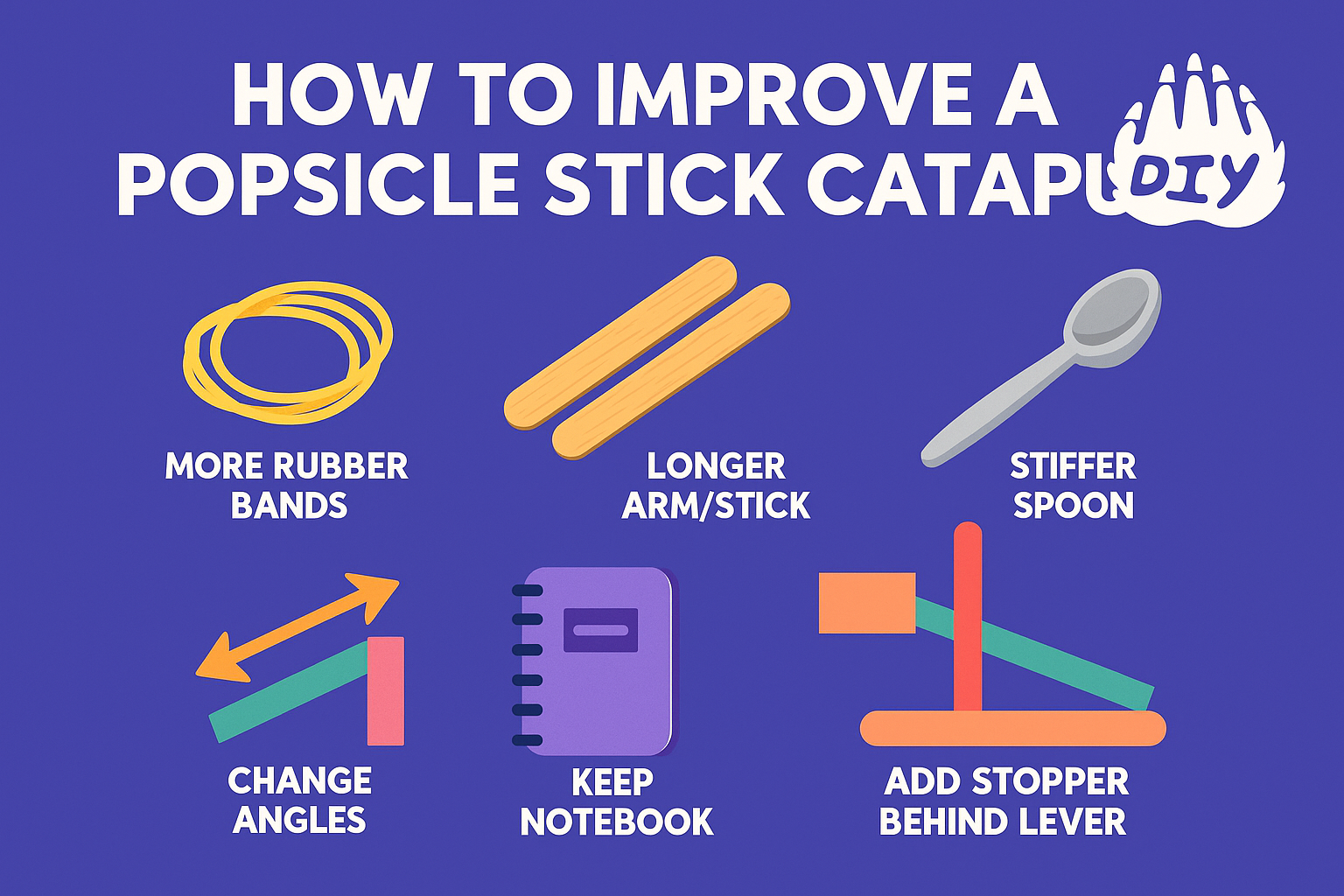 How to Improve a Popsicle Stick Catapult