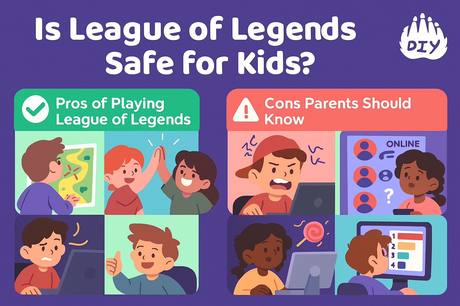 Is League of Legends Safe for Kids