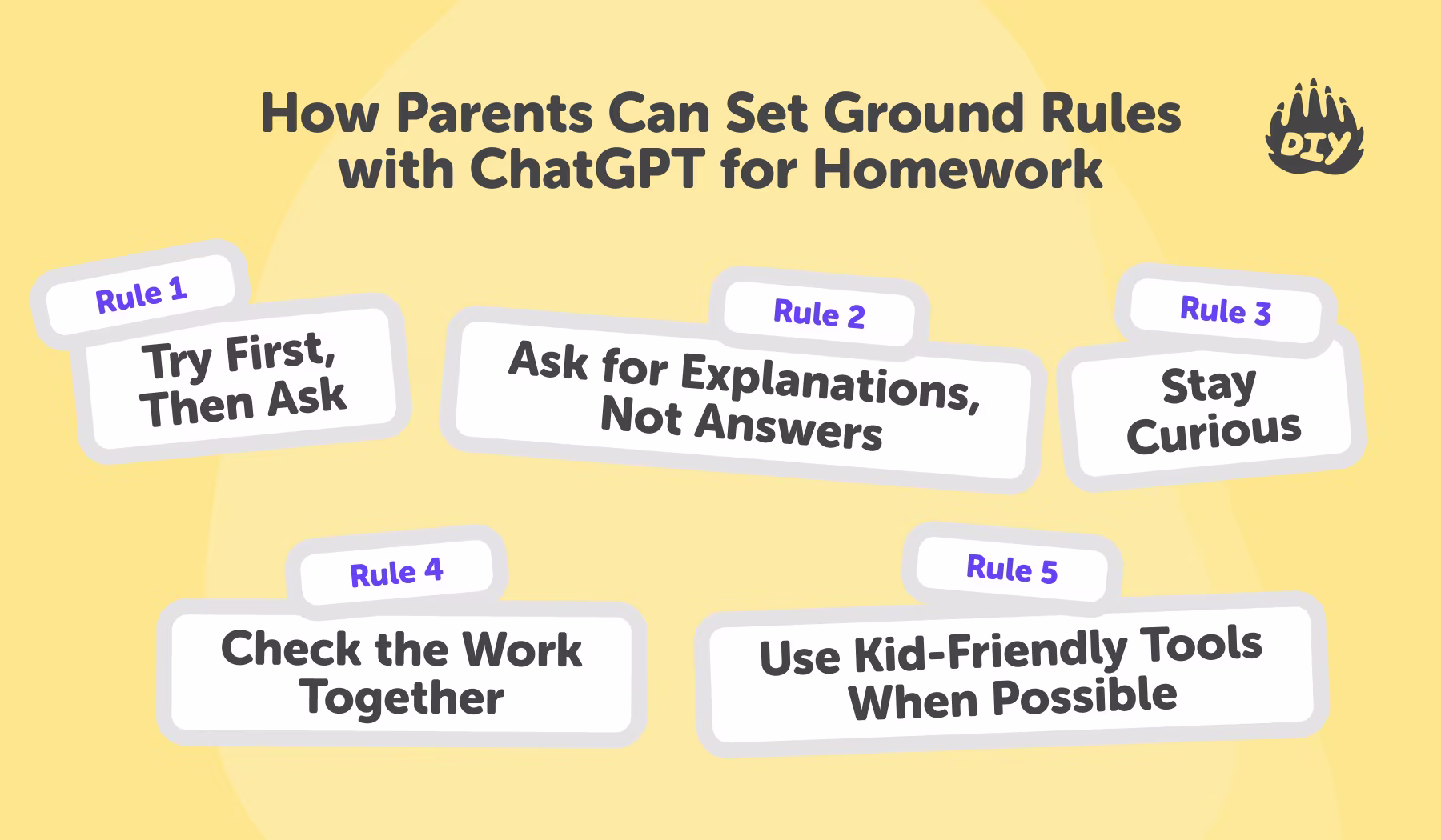 How Parents Can Set Ground Rules with ChatGPT for Homework