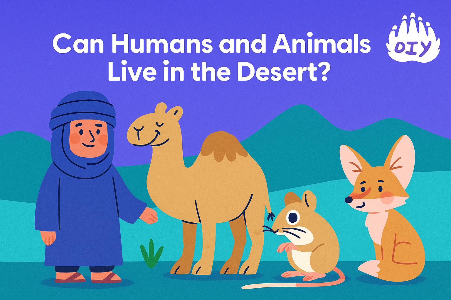 Can Humans and Animals Live in the Desert