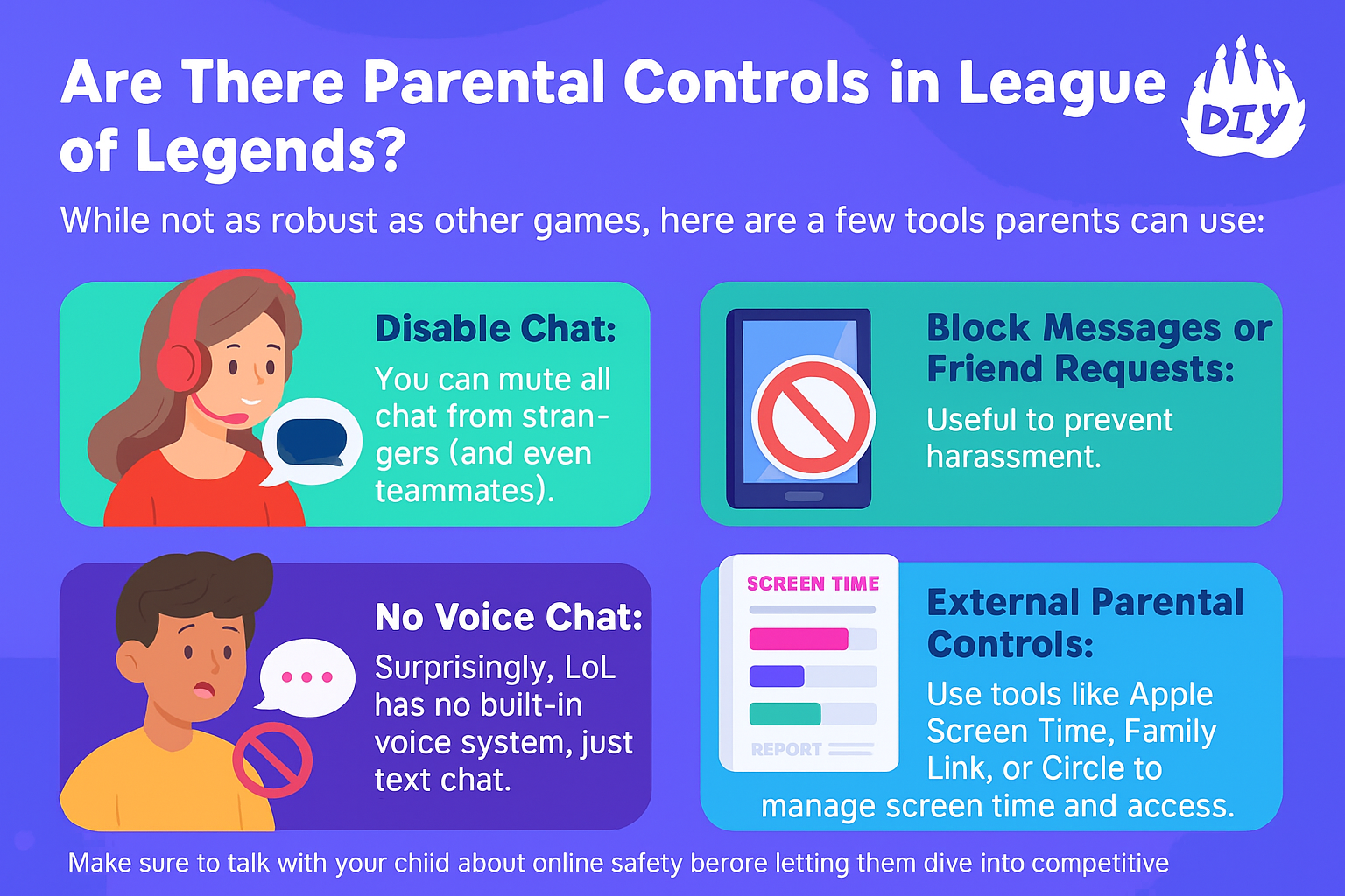 Are There Parental Controls in League of Legends
