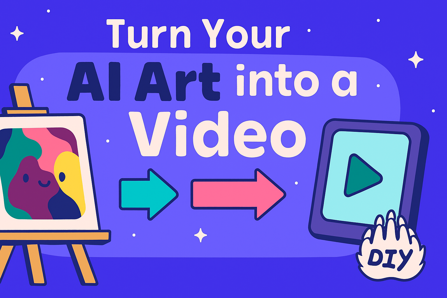Step 4. Turn Your AI Art into a Video