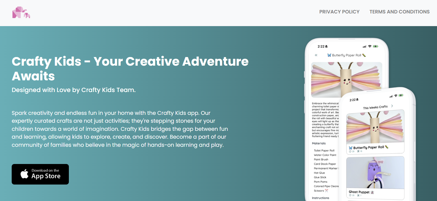 3. Crafty Kids: Daily Kids Crafts
