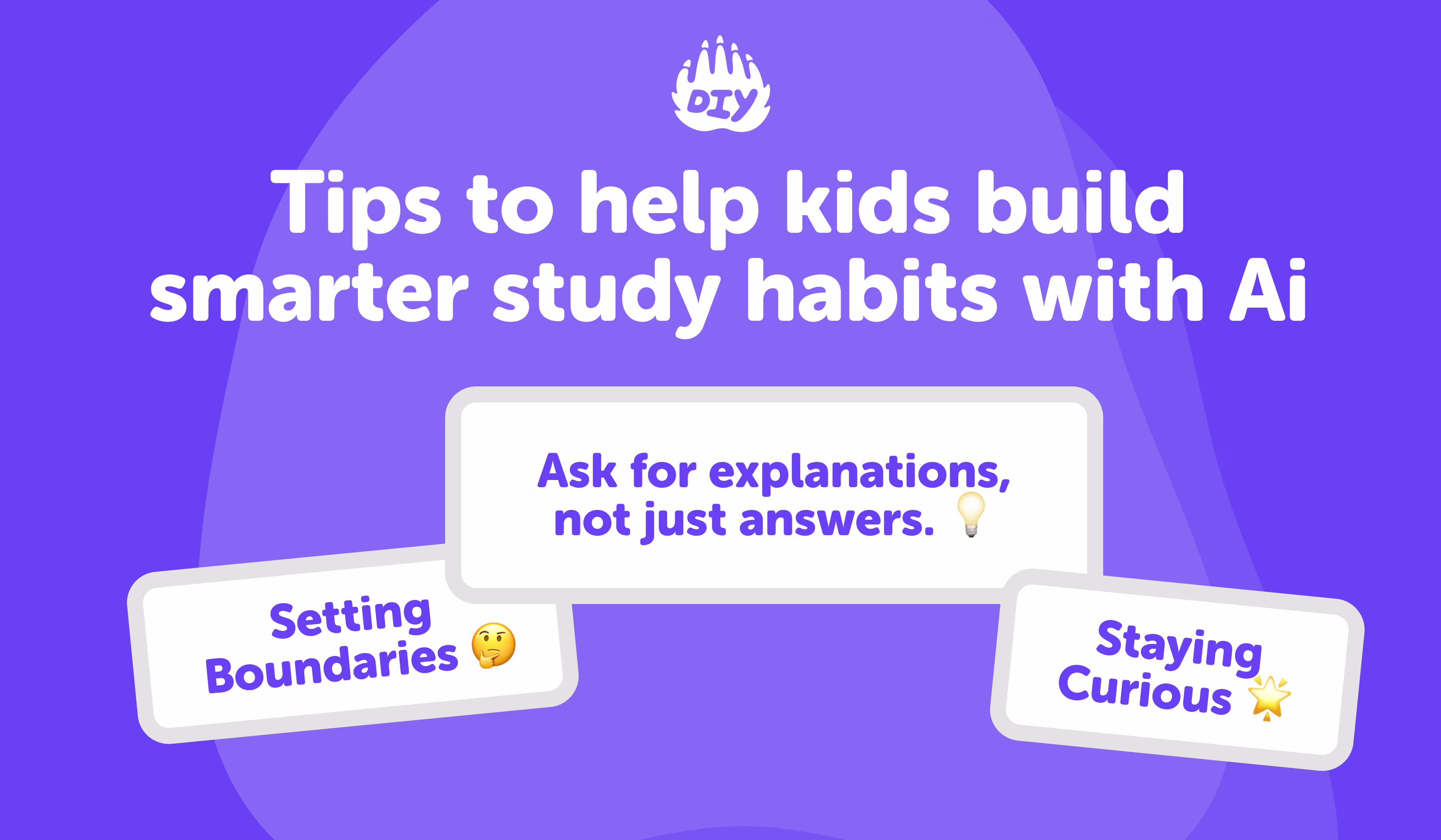 Tips to help kids build smarter study habits with Ai