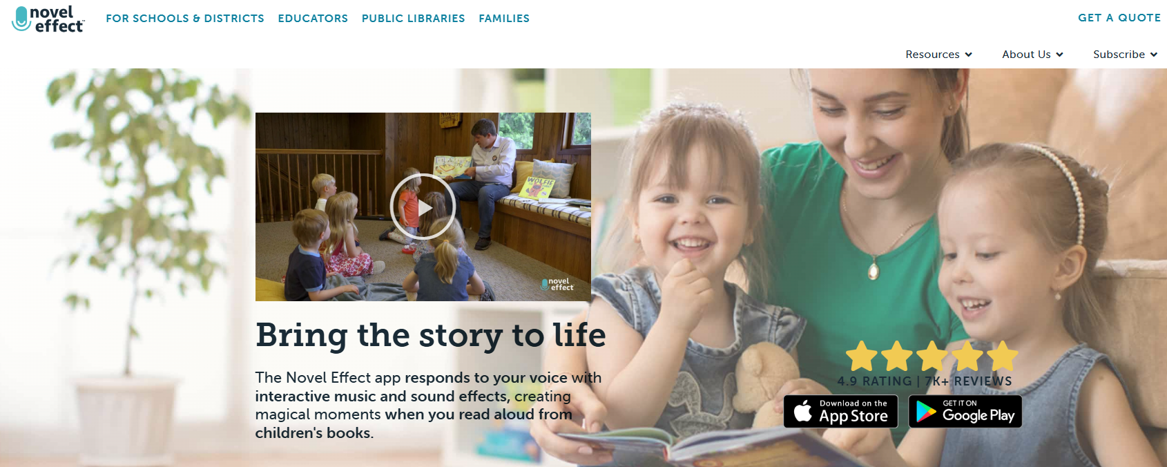 7. Novel Effect – Make Storytime Magical