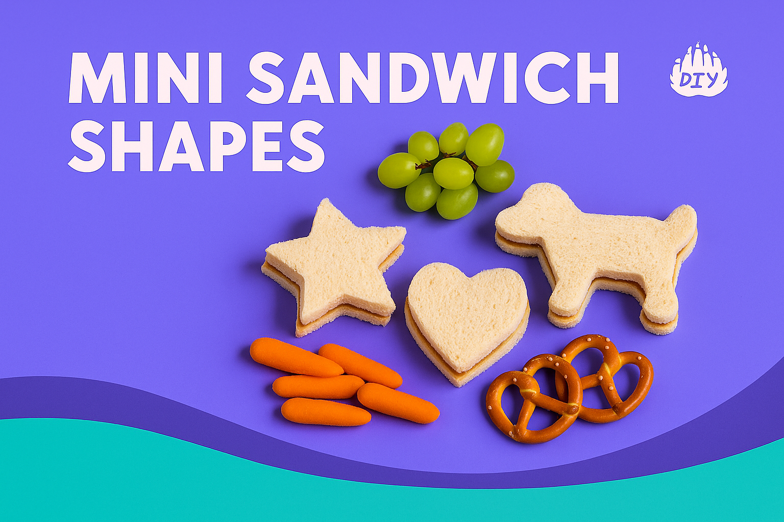 1. Mini Sandwich Shapes