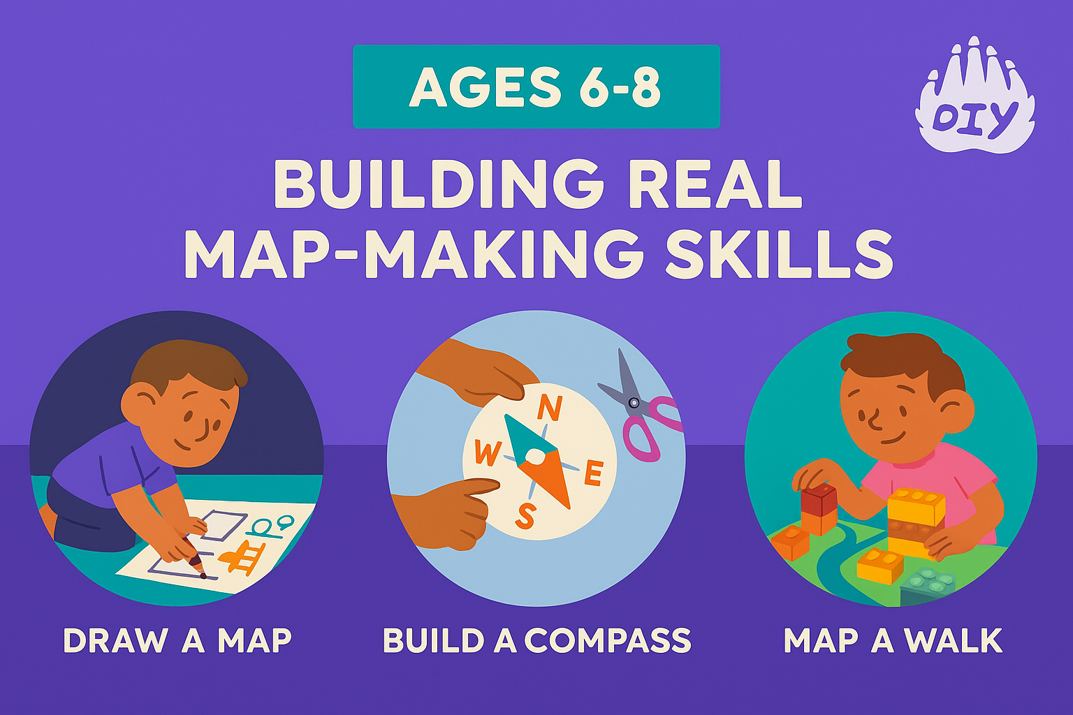 Ages 6–8 Building Real Map-Making Skills