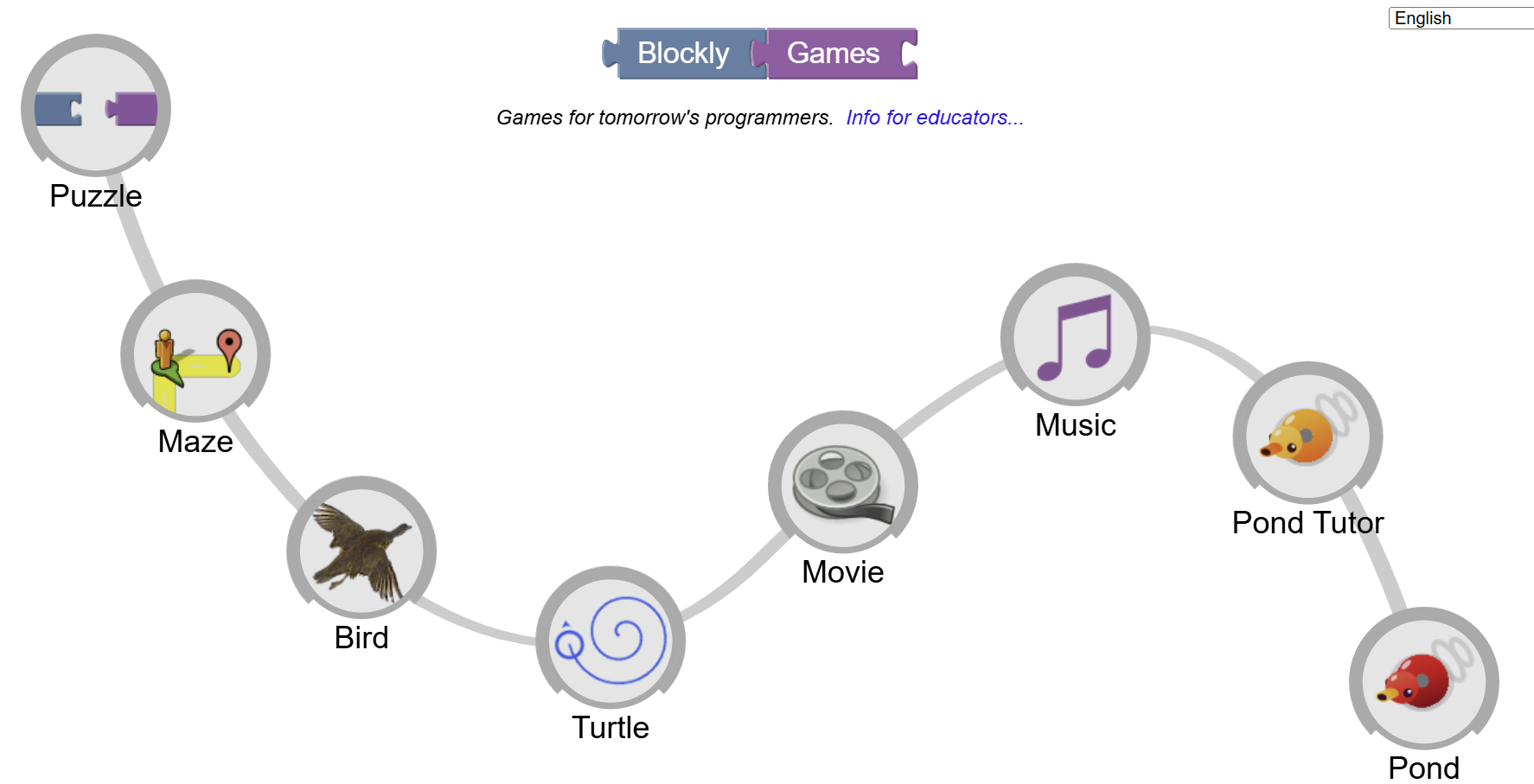 9. Blockly Games – Learn Coding in the Browser