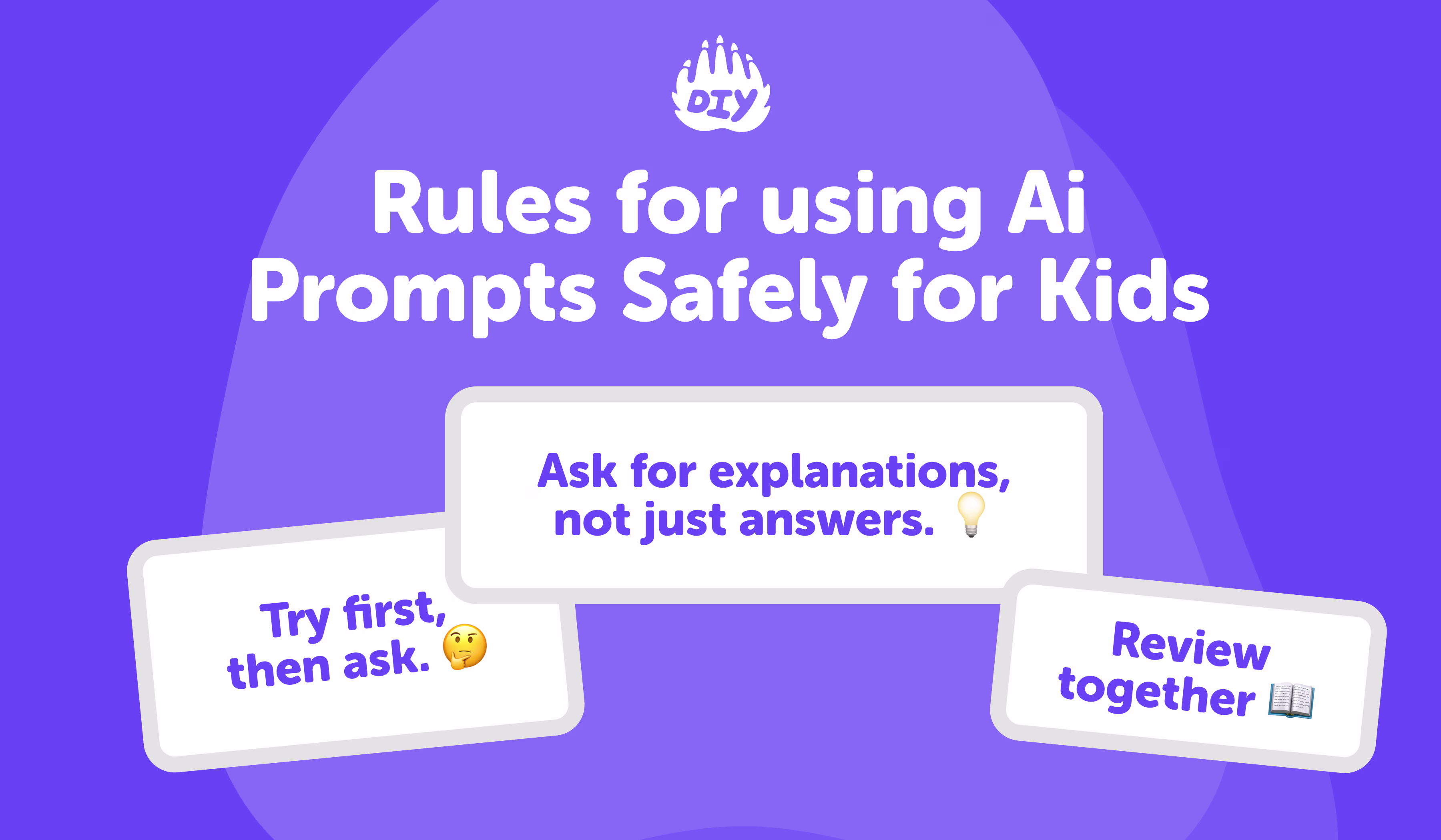 Rules for using Ai Prompts Safely for Kids