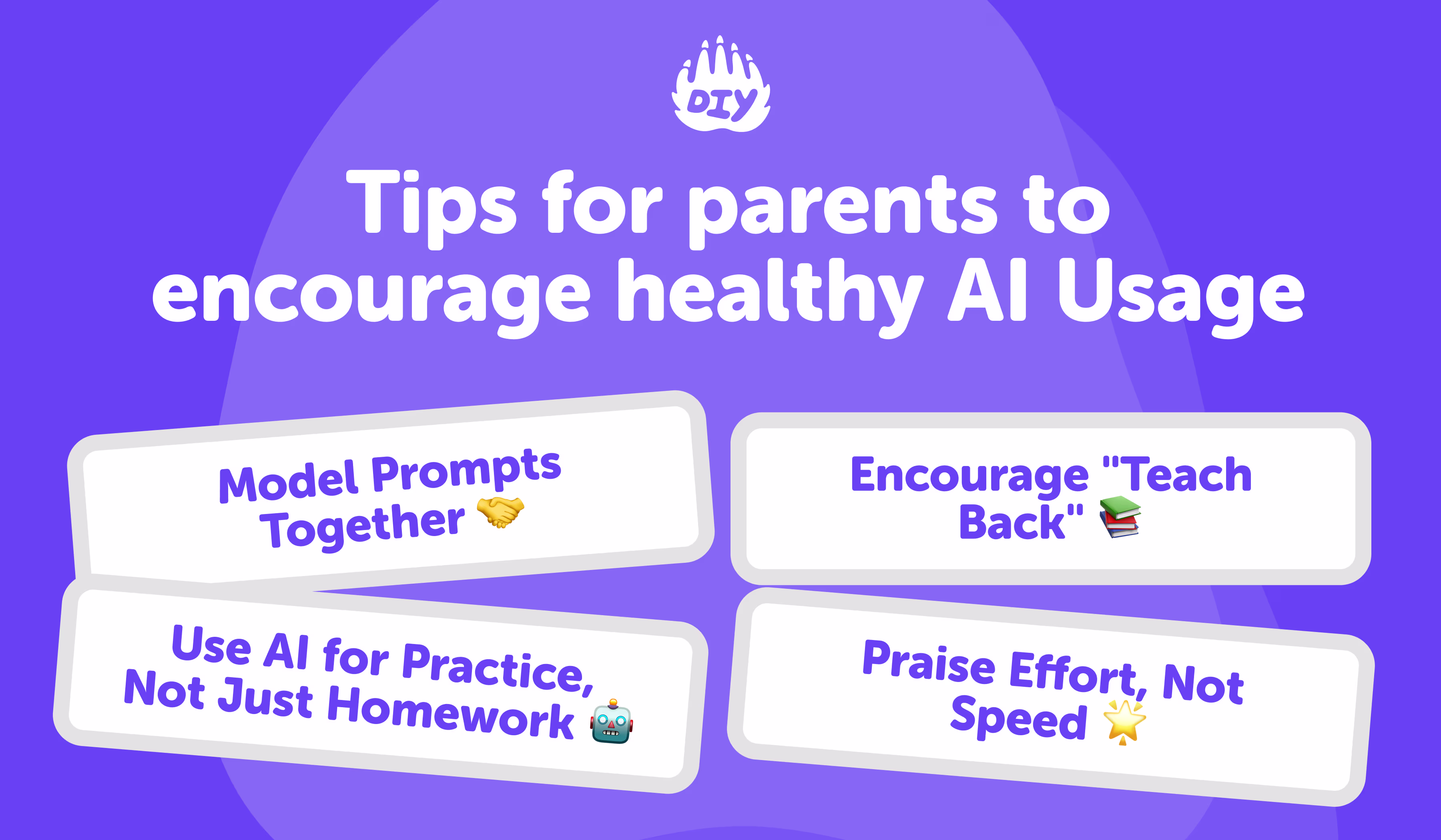 Tips for parents to encourage healthy Al Usage