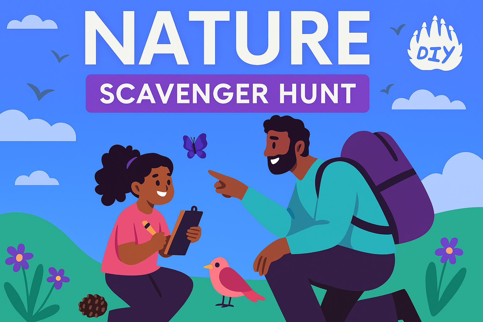 1. Nature Scavenger Hunt