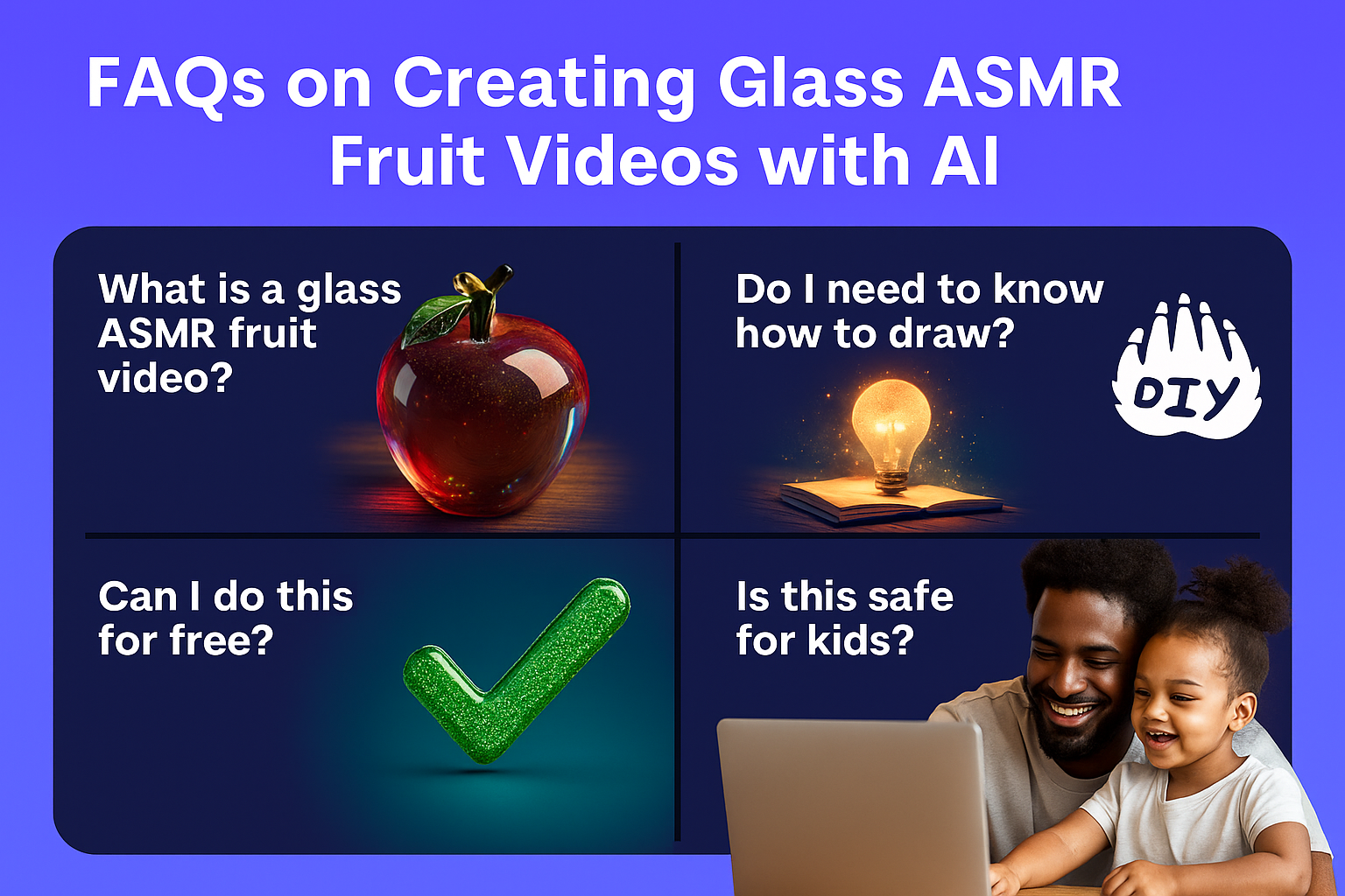 FAQs on Creating Glass ASMR Fruit Videos with AI
