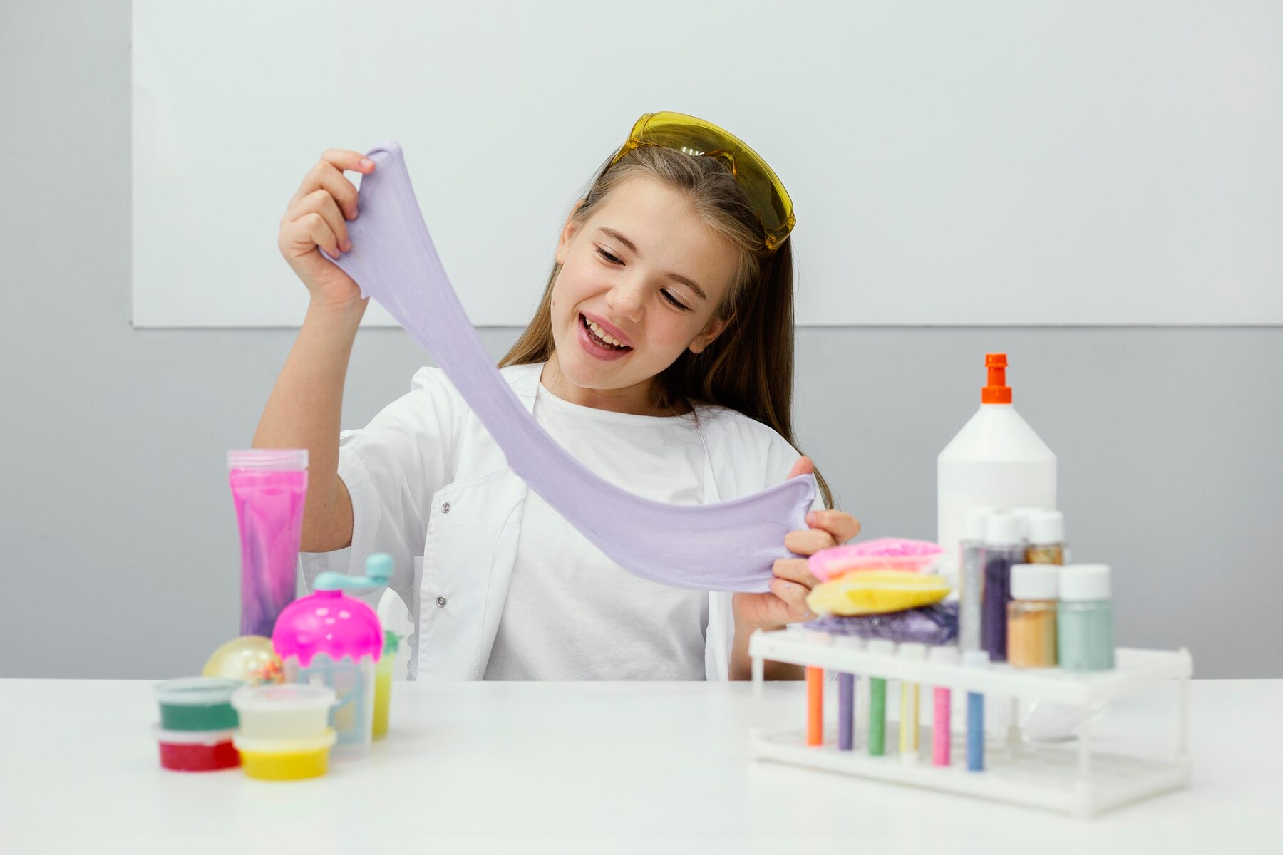 10 Science Experiments For Kids To Do At Home - Make Slimy Slime