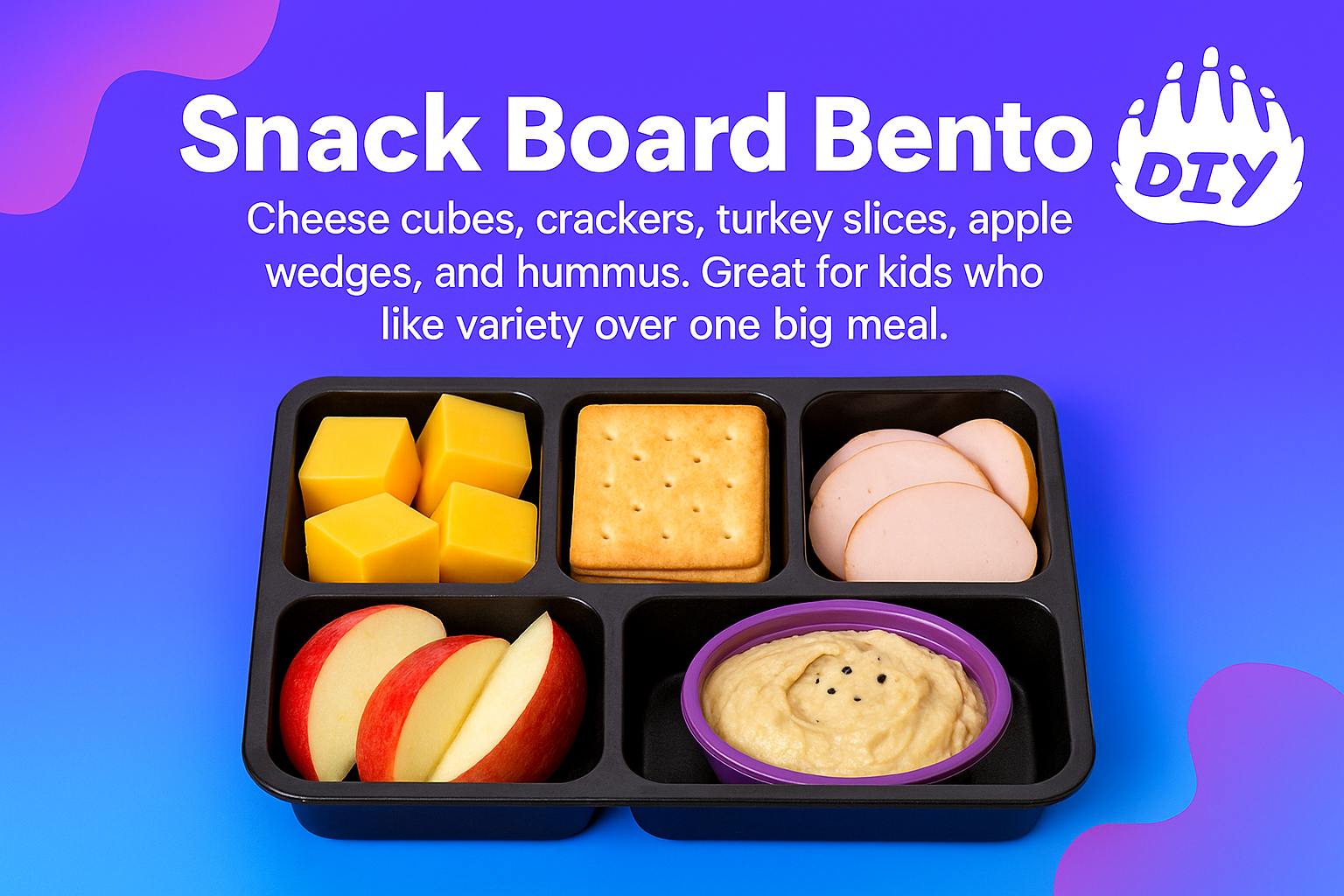 5. Snack Board Bento