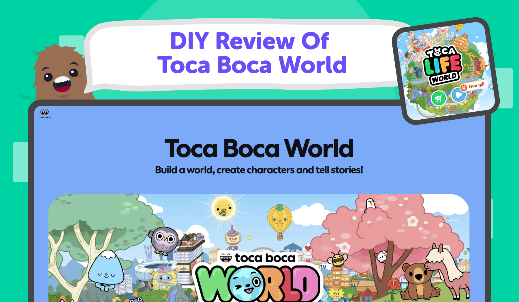DIY Review Of Toca Boca World