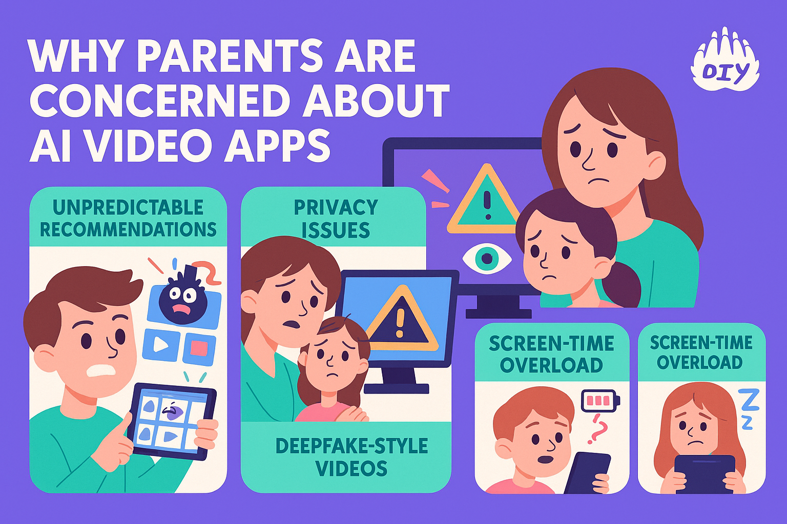 Why Parents Are Concerned About AI Video Apps