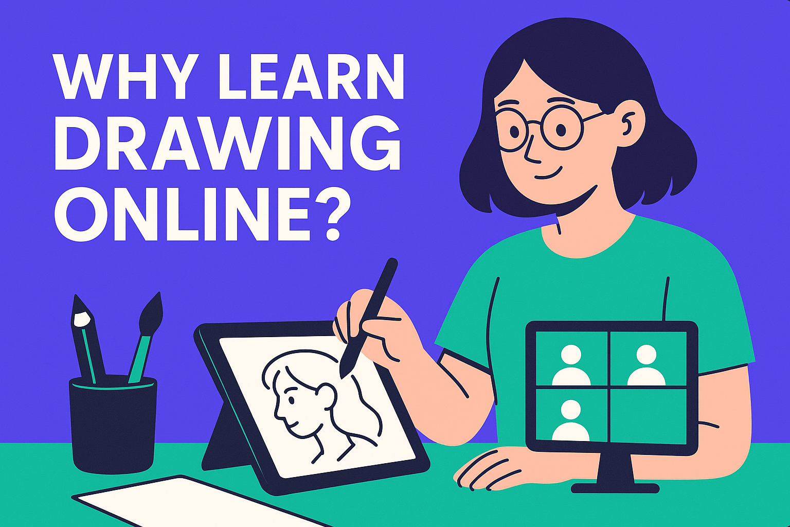 Why Learn Drawing Online