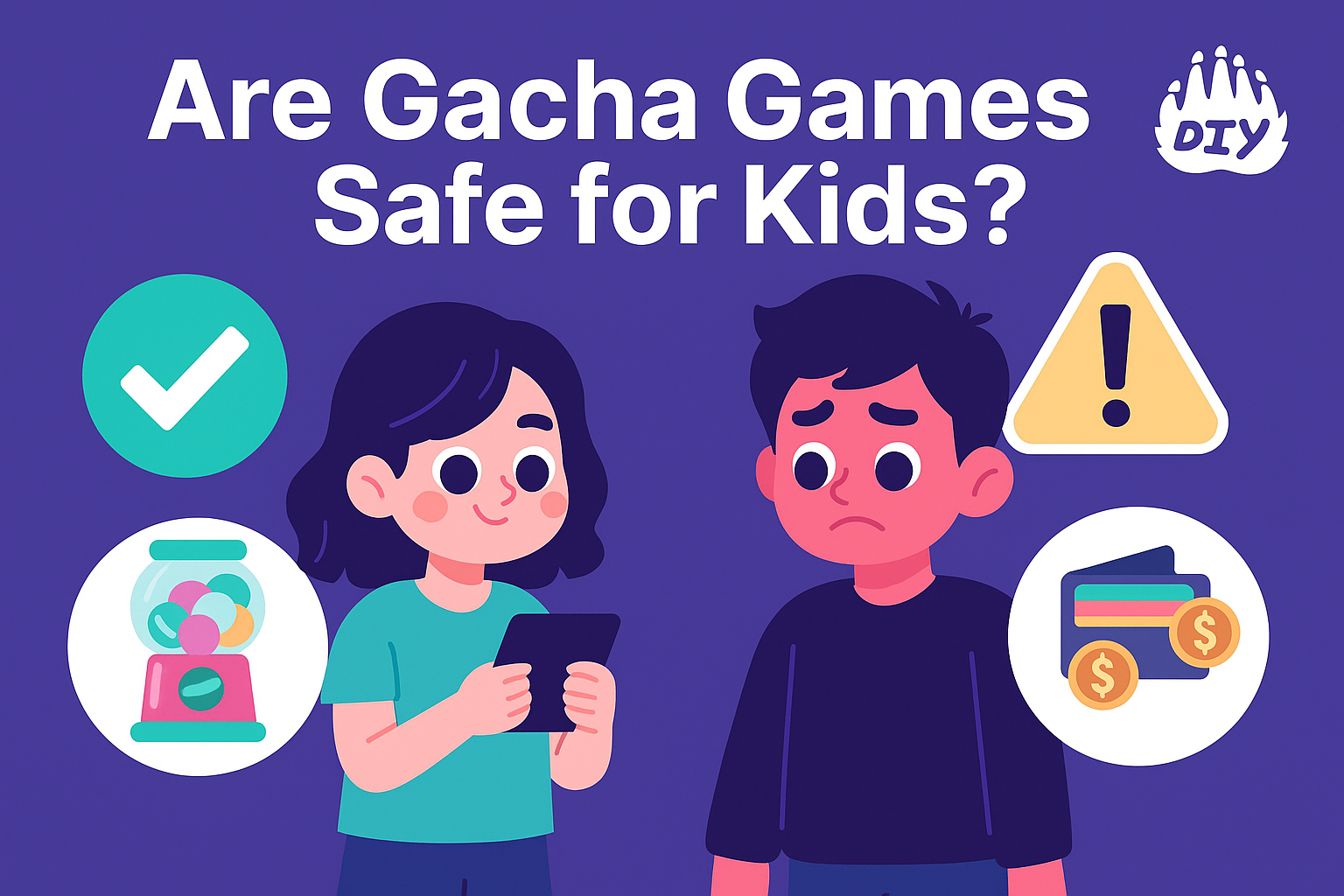 Are Gacha Games Safe for Kids