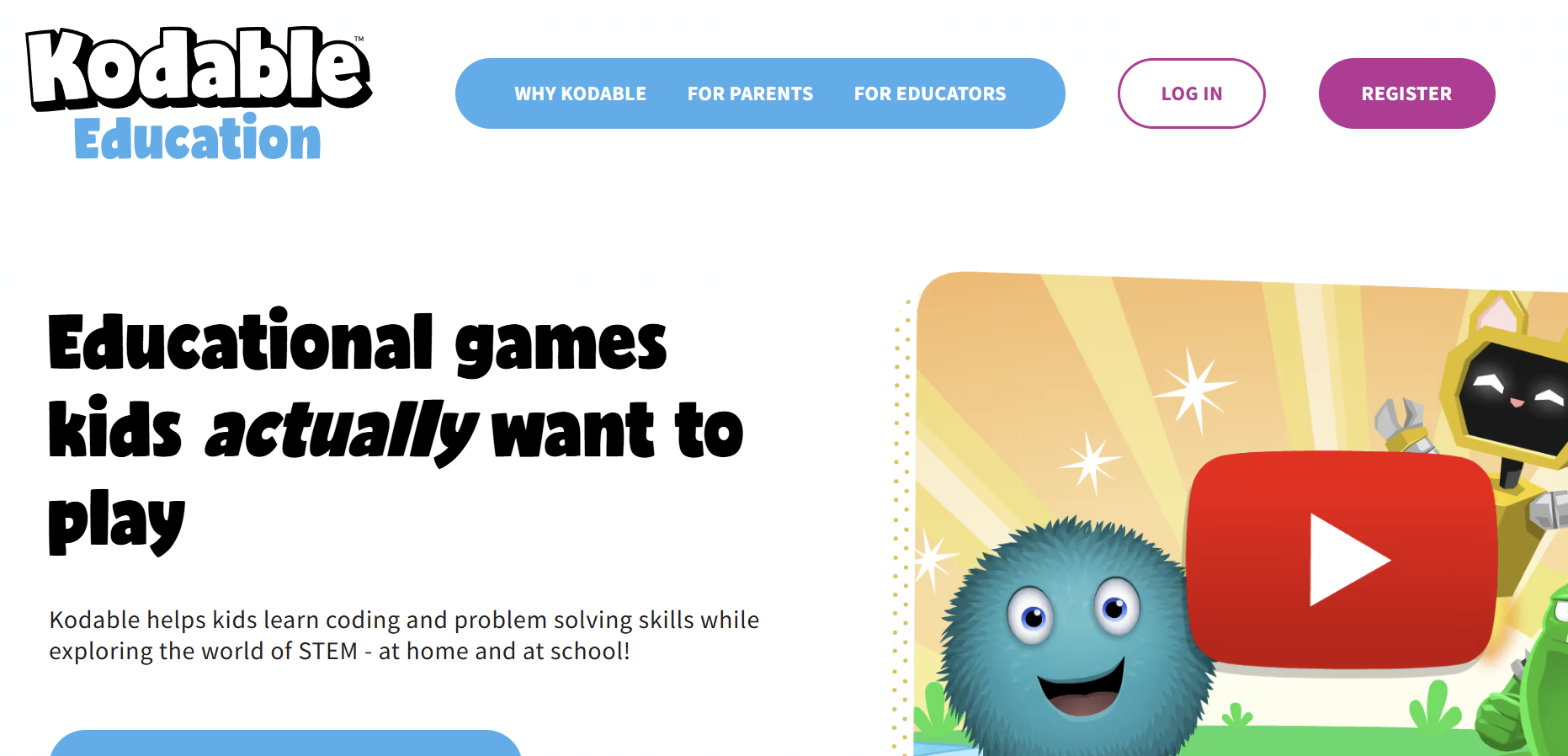 5. Kodable – Colorful Coding for Little Learners
