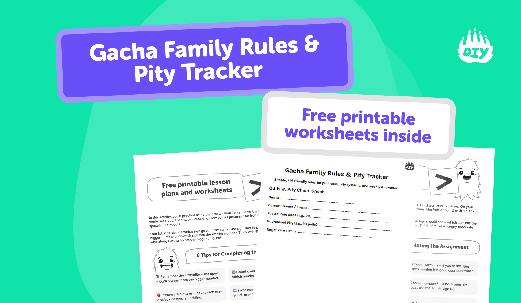 Gacha Family Rules & Pity Tracker
