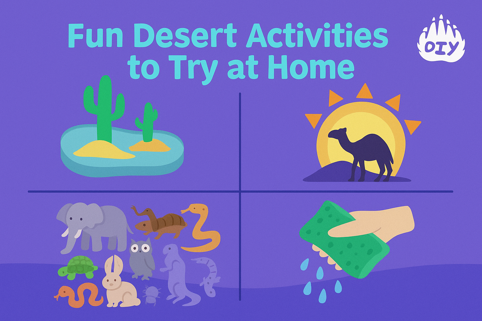 Fun Desert Activities to Try at Home