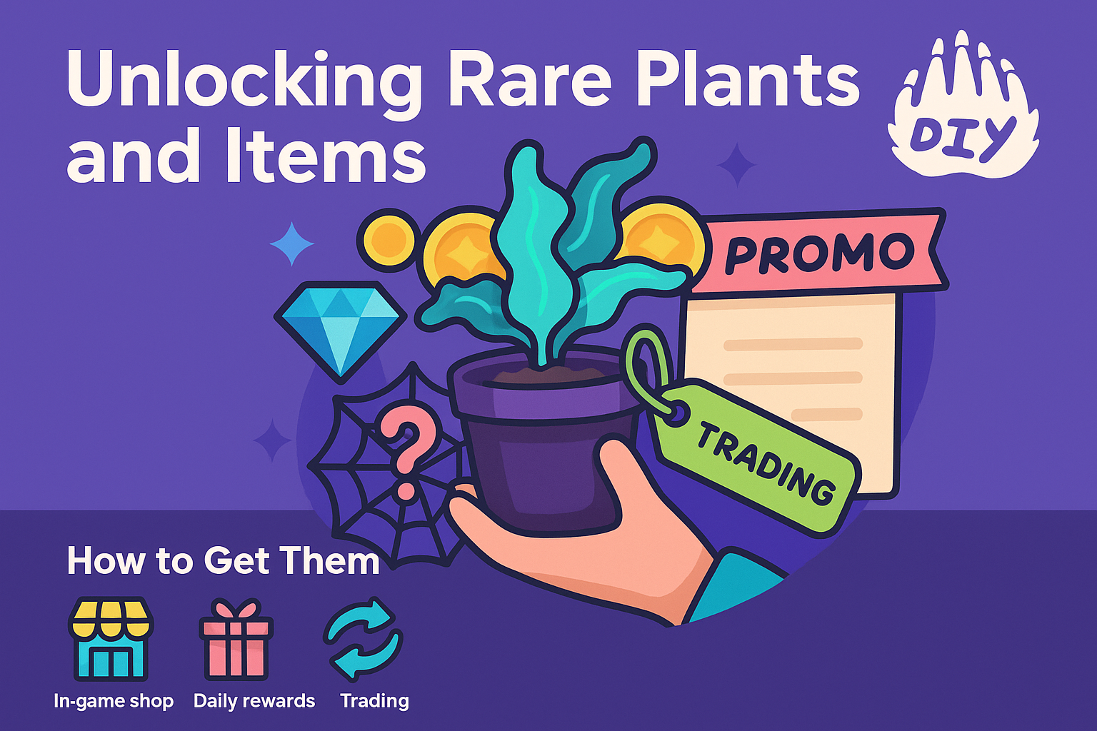Unlocking Rare Plants and Items