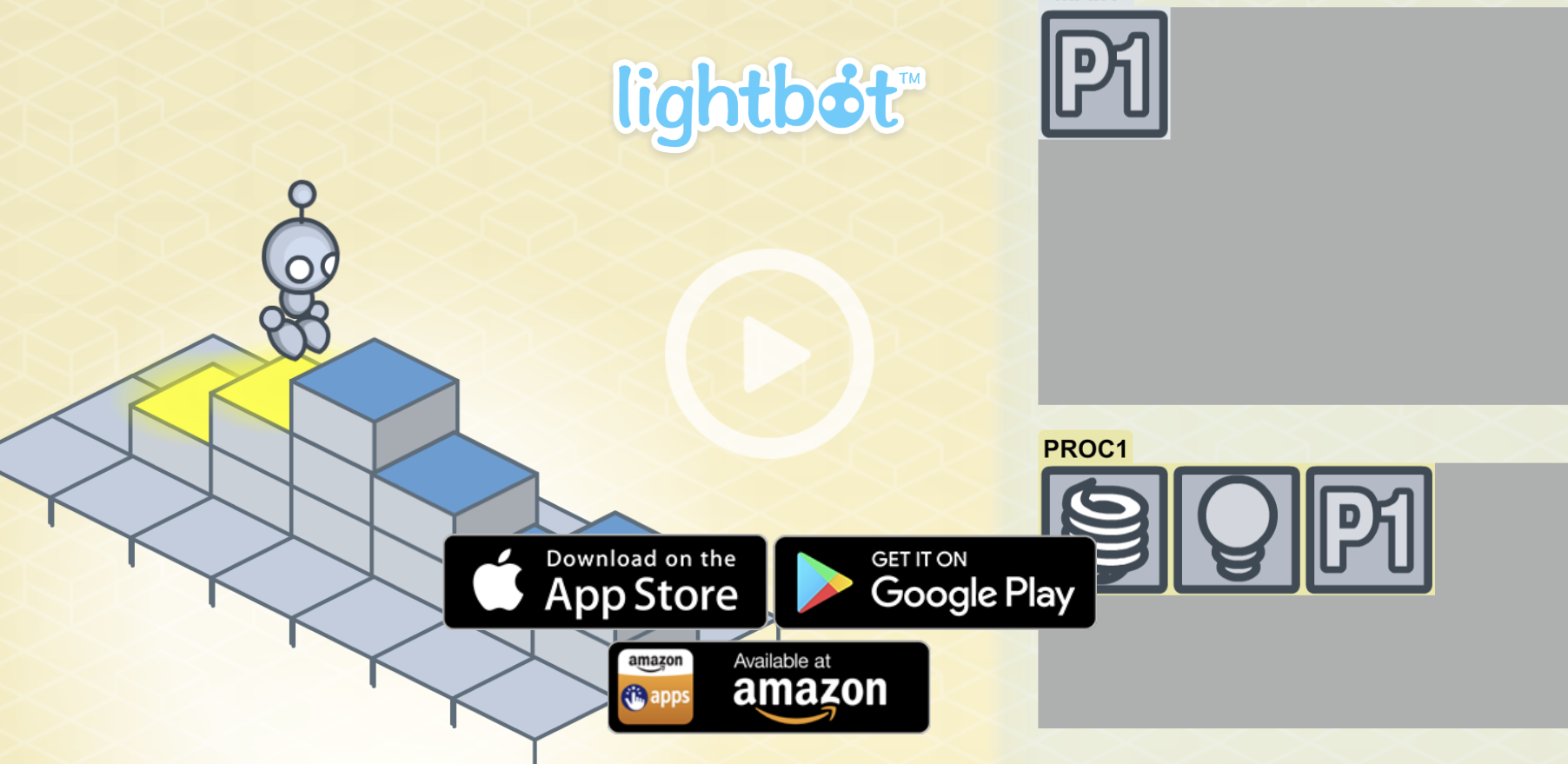 4. Lightbot – Learn Programming Logic Through Play