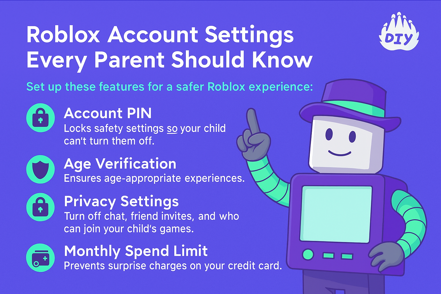 Roblox Account Settings Every Parent Should Know