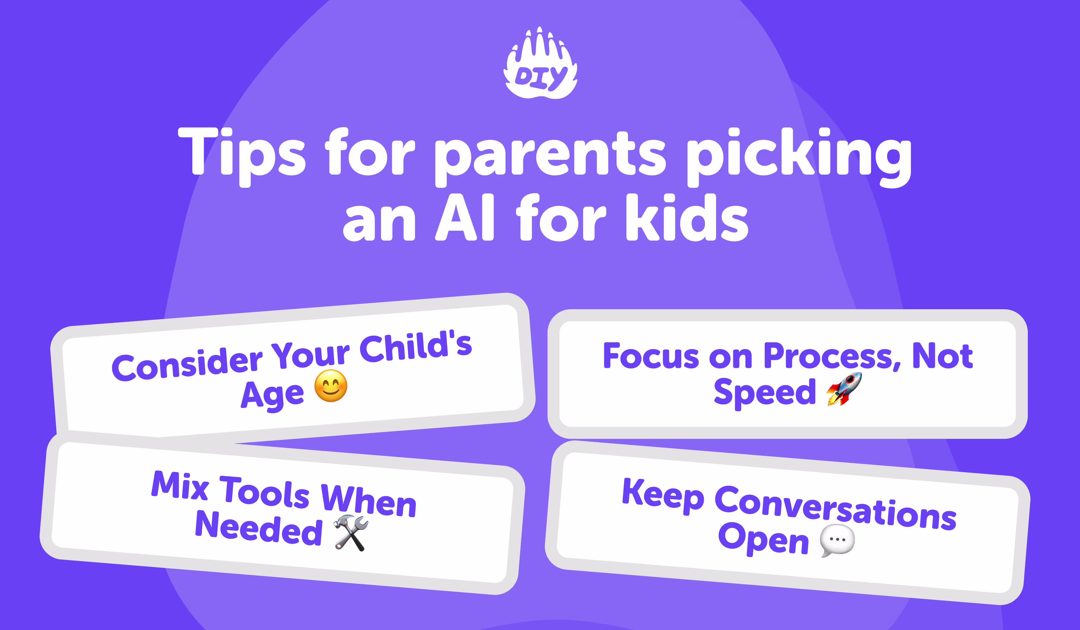 Tips for parents picking an AI for kids