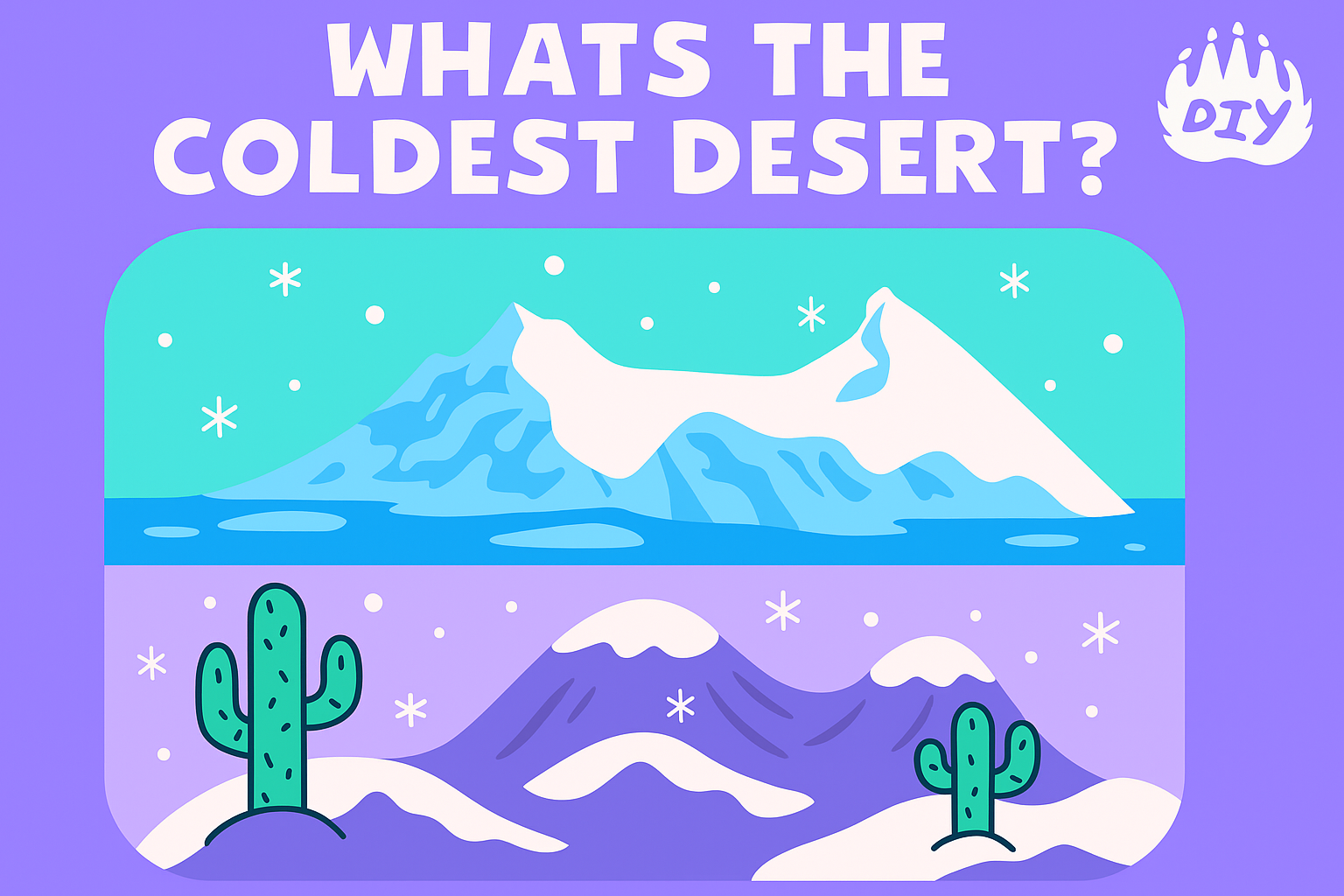 What’s the Coldest Desert