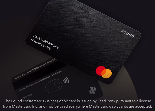 image of exclusive black metal card on mobile