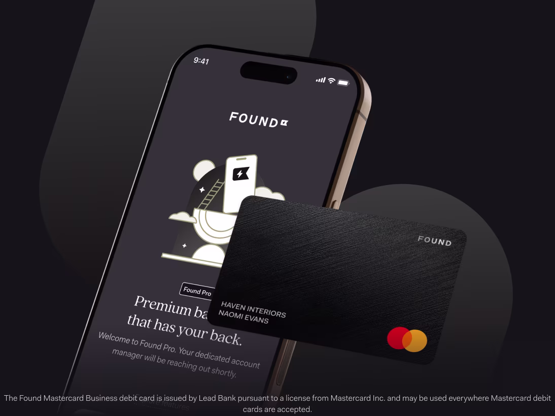 mobile image of Found Pro paid plan