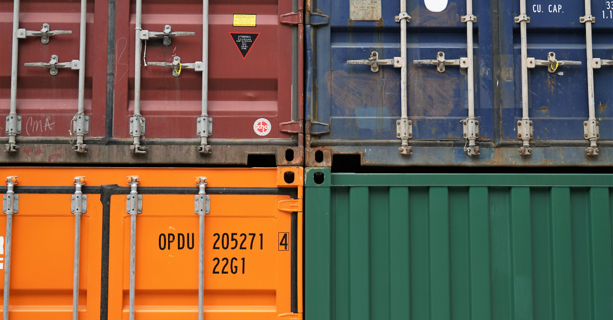 Tipos de contenedores para el comercio internacional