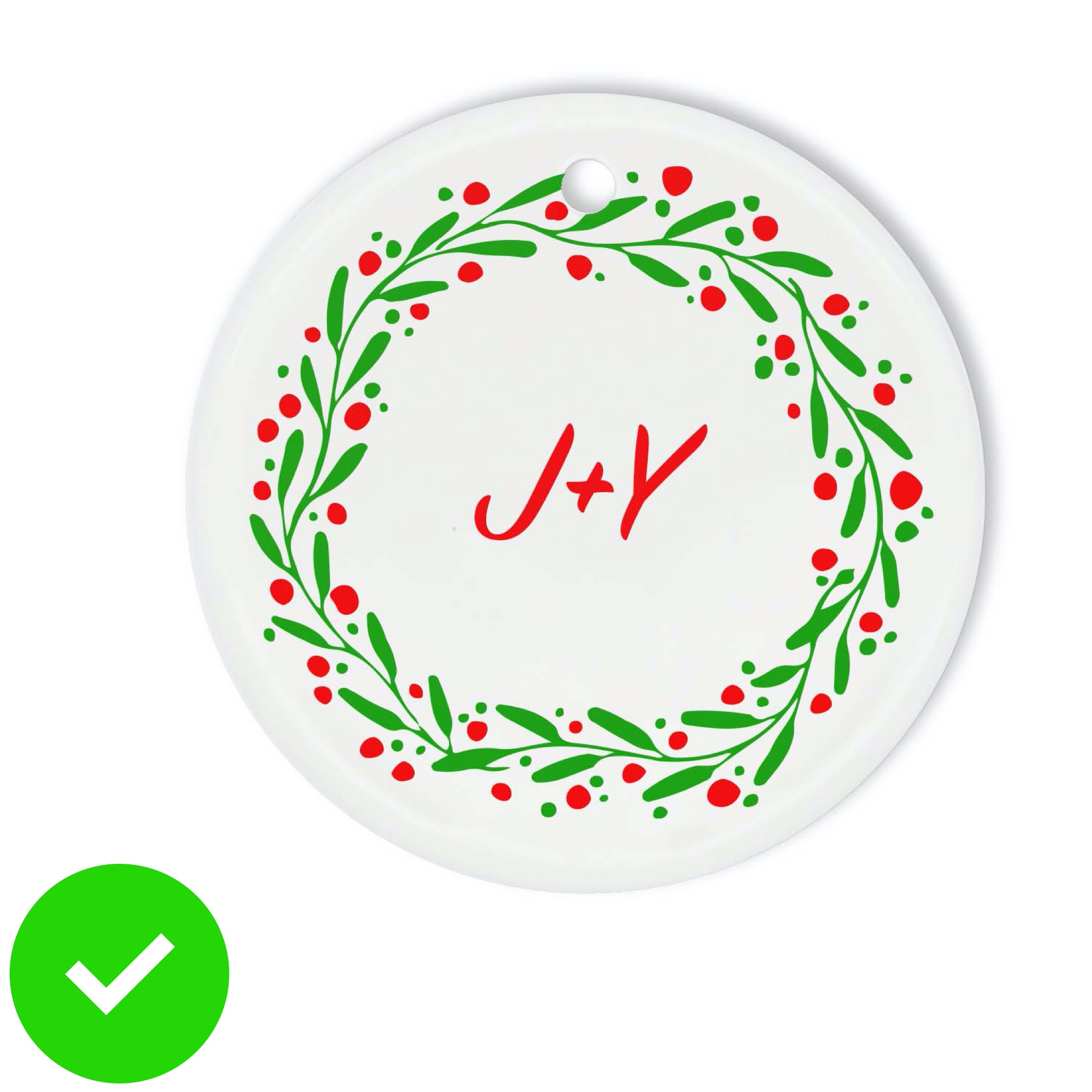 Circle ornament
