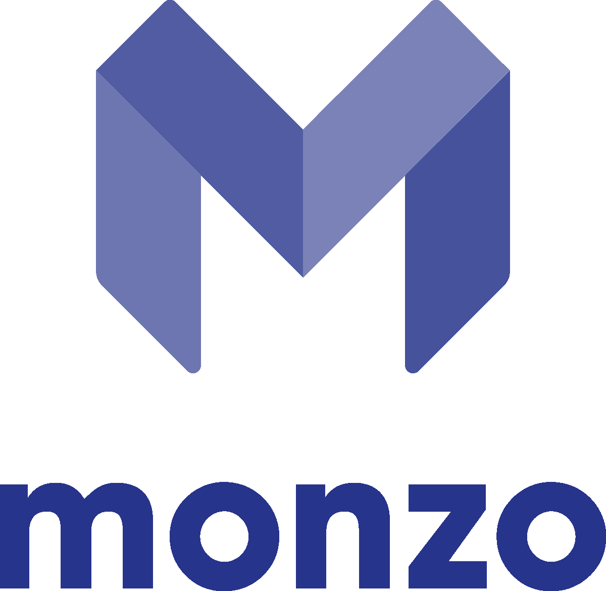 Monzo Logo - Blue