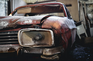 Voiture en fin de vie