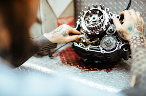 Boîte de vitesse de voiture