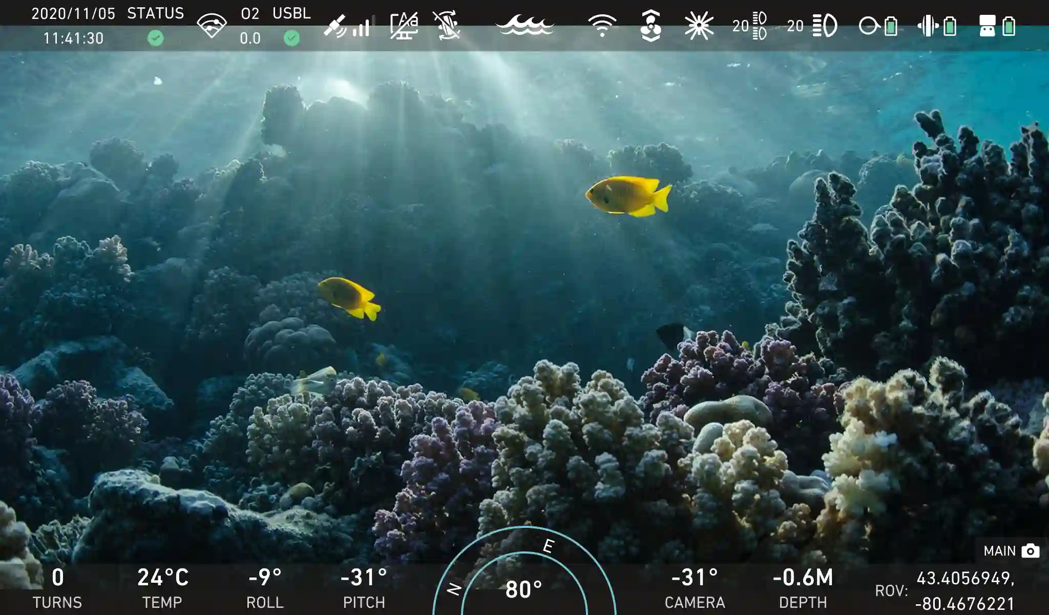 Controller Coral Screen
