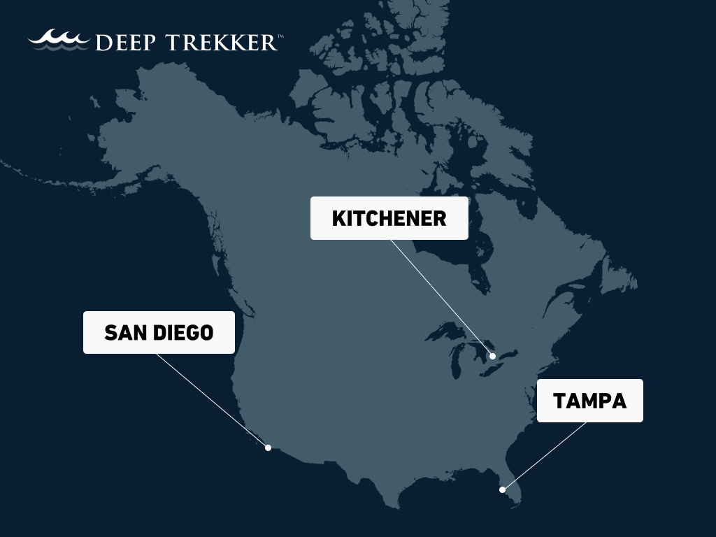 North American Prescence Map