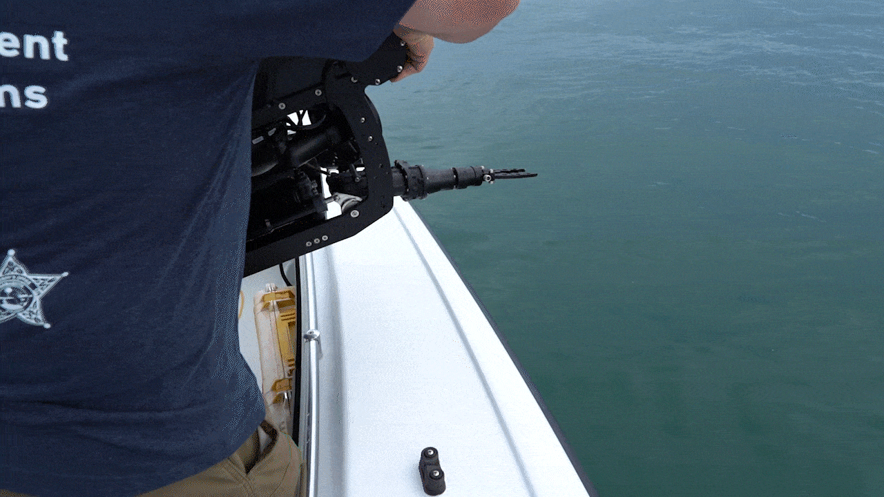 explore depths - pivot deployment and water splash GIF